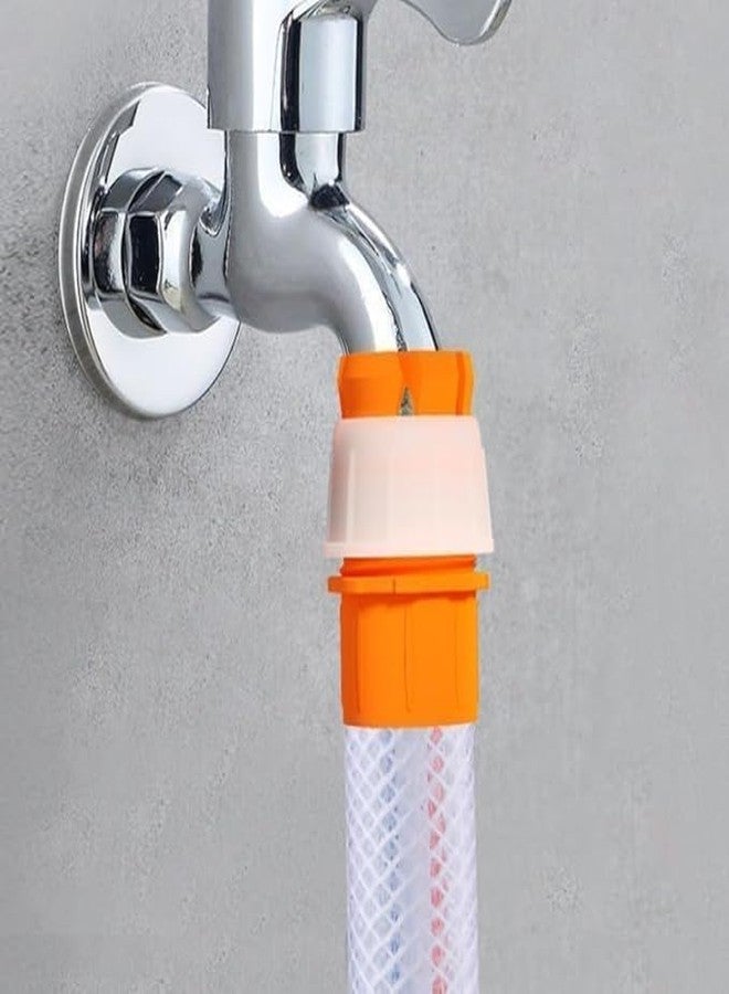 Wisik enterprise Pipe Attachment Faucet Connector ABS Hard Tube Quick | Hose Pipe | Universal Fit for Kitchen, Garden, Outdoor | Faucet Tight Connector(5) - Image 5